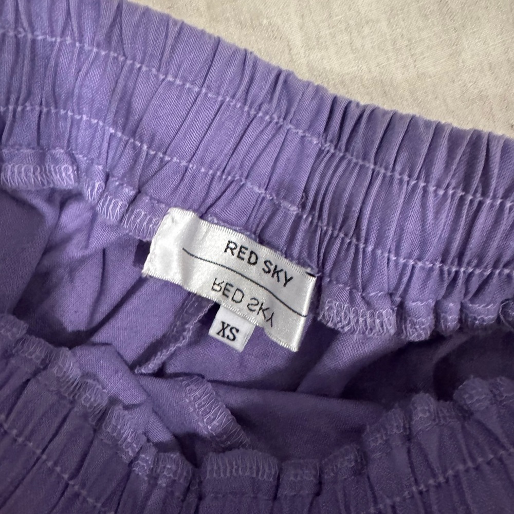 Red Sky Women's Linen Set (shirt & shorts) - XS - Picture 5 of 5